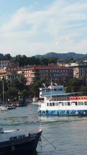 Spezia Limanı Cinque Terre Talya — Stok video