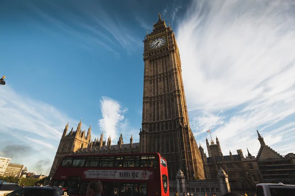 Big ben torre dell'orologio — Foto Stock