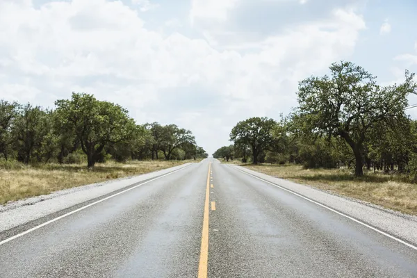 Drumul drept infinit în Texas — Fotografie de stoc gratuită