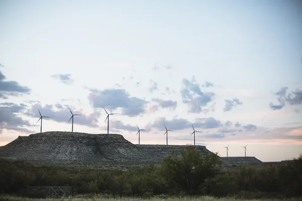 Granja de molinos en Texas — Foto de Stock