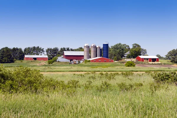 Duża farma — Zdjęcie stockowe