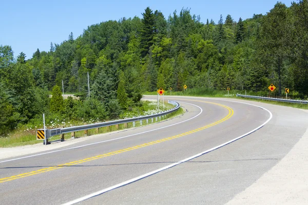 Amerikanska road — Stockfoto