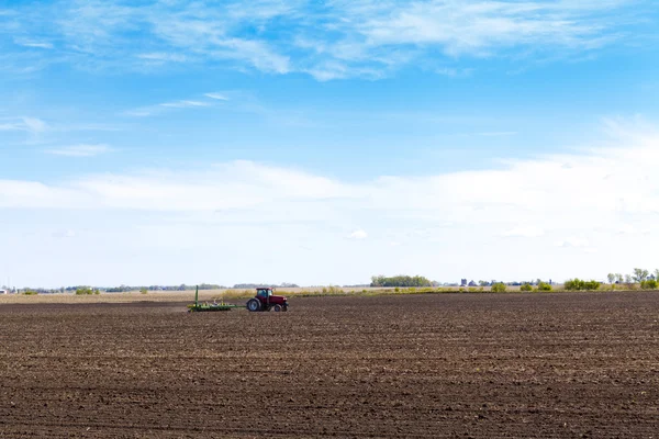 Field on summer day in american country — Stock Photo, Image