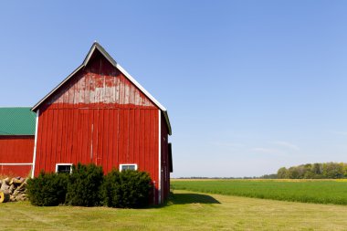 Amerikan country grubu mavi gökyüzü ile