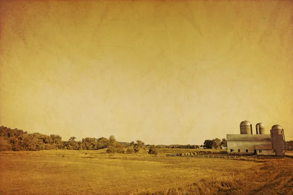 Old Farm Picture — Stock Photo, Image