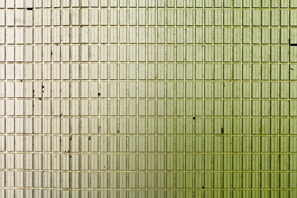 Kovová stěna jako interiérový design — Stock fotografie