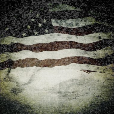 Dört Temmuz VINTAGE poster tasarımı