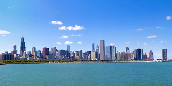 Chicago şehir manzarası — Stok fotoğraf