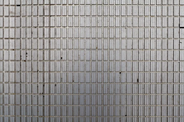 Металлическая стена как интерьер — стоковое фото
