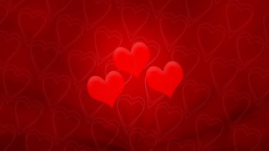 Sevgililer yaratıcı arka plan