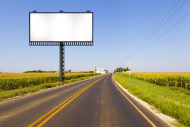büyük metal reklam billboard işareti