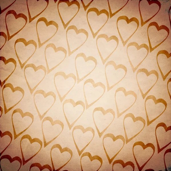 Valentines Textura de papel antigo — Fotografia de Stock