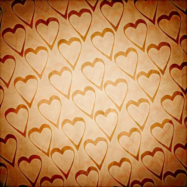 Textura de papel viejo de San Valentín — Foto de Stock