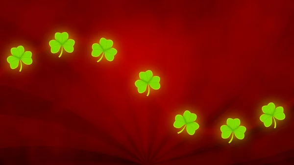 Shamrock achtergrond — Stockfoto