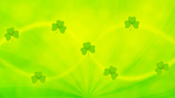 Shamrock bakgrund — Stockfoto