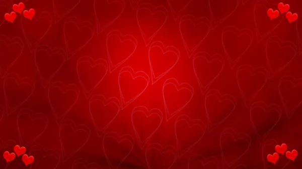 Valentines kreativer Hintergrund — Stockfoto