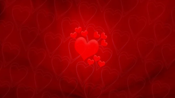 Valentines Creative Background — Stock Photo, Image