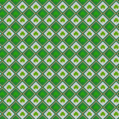 Shamrock vintage desen