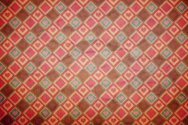 Sevgililer günü (vintage desen sayfa)