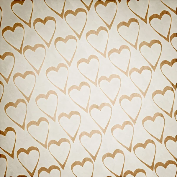 Vieille texture de papier Valentines — Photo