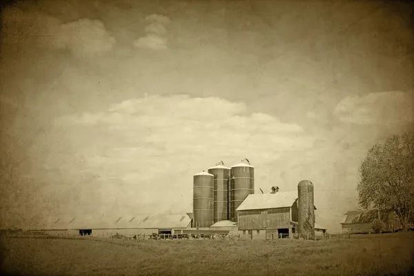 Campo americano - Diseño vintage — Foto de Stock