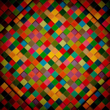 Retro grunge poster tasarımı