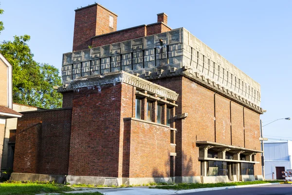 RICHLAND, WI - SEPTEMBER 2: Frank Lloyd Wright 's monolithic Germ — стоковое фото