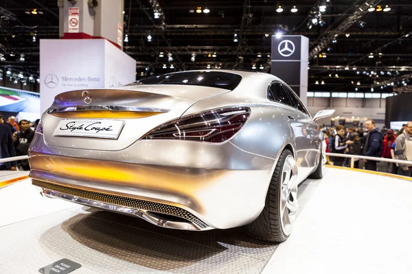 CHICAGO - FEB 16: The Mercedes Style Coupe Concept Car on displa — Stock Photo, Image