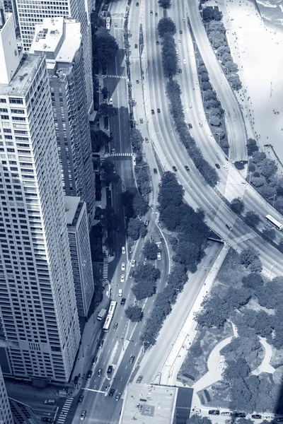 Ruas de Chicago — Fotografia de Stock