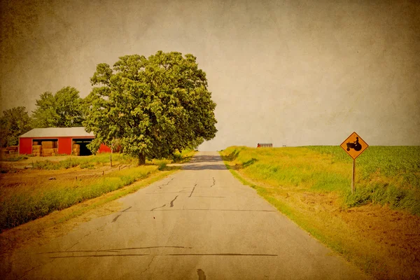 Camino del país — Foto de Stock