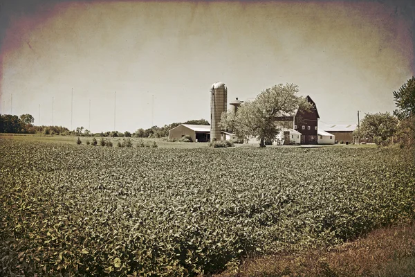 American Countryside - винтажный дизайн — стоковое фото