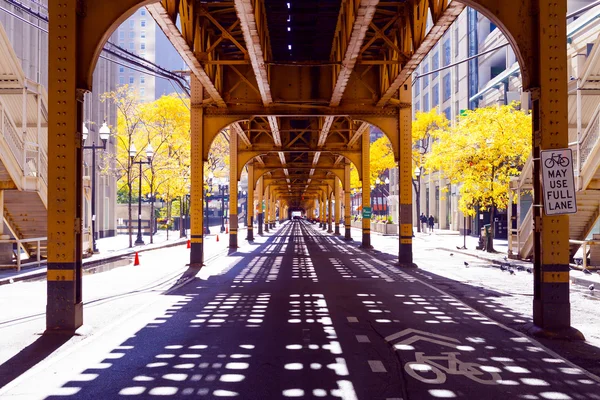 Rua Chicago — Fotografia de Stock