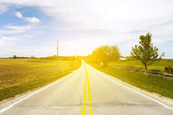 Carretera de campo — Foto de Stock