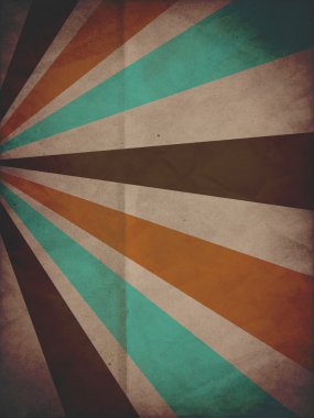 Retro afiş reklam konsept tasarımı