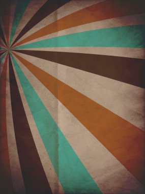 Retro afiş reklam konsept tasarımı