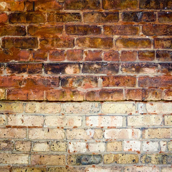 レンガの壁の背景と質感 — ストック写真