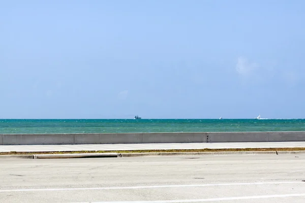 Вид сбоку на Береговую дорогу — стоковое фото