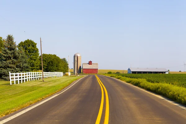 Landweg — Stockfoto