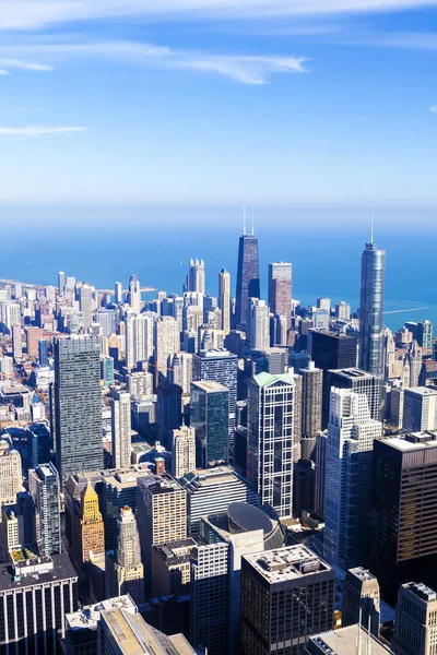 Chicago aerial view — Stock Photo, Image