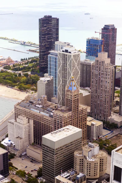 Chicago Lake Shore Drive Vista aérea —  Fotos de Stock