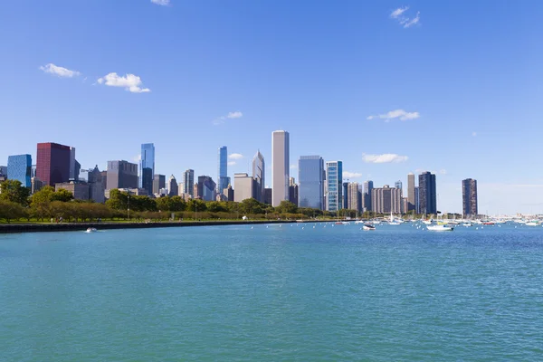 Margem do Lago de Chicago — Fotografia de Stock