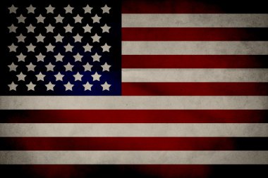Retro grunge Amerika dört Temmuz duvar kağıdı deseni