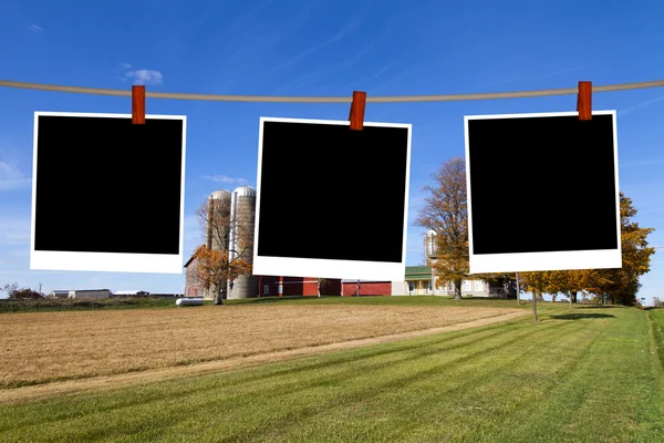 Blank Pictures on American Countryside — Stock Photo, Image