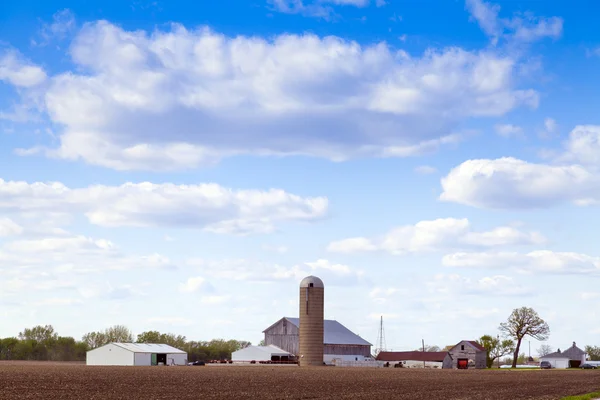 Traditionella amerikanska gård — Stockfoto