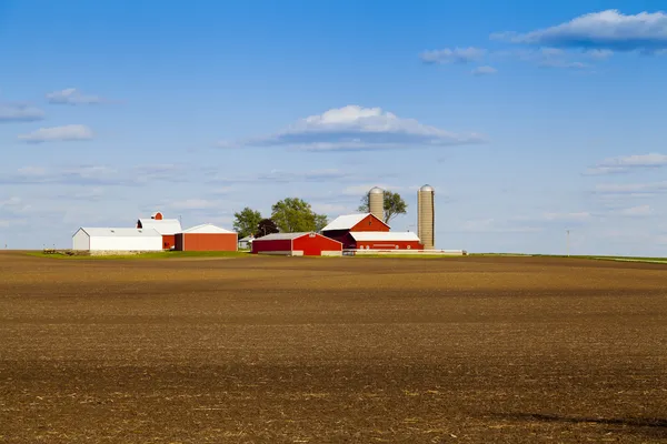 传统的美国农场 — 图库照片