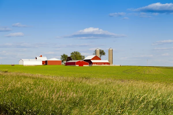 Traditionele Amerikaanse boerderij — Stockfoto