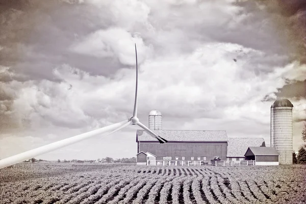 Amerikanska landsbygden efter storm — Stockfoto