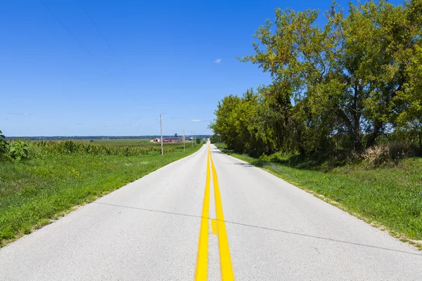 Strada di campagna — Foto Stock