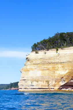 üst Yarımadası (resimde rocks) - michigan, ABD