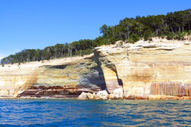 üst Yarımadası (resimde rocks) - michigan, ABD